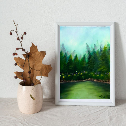 🌲 A Breath of Fresh Air — 5x7 Art Print