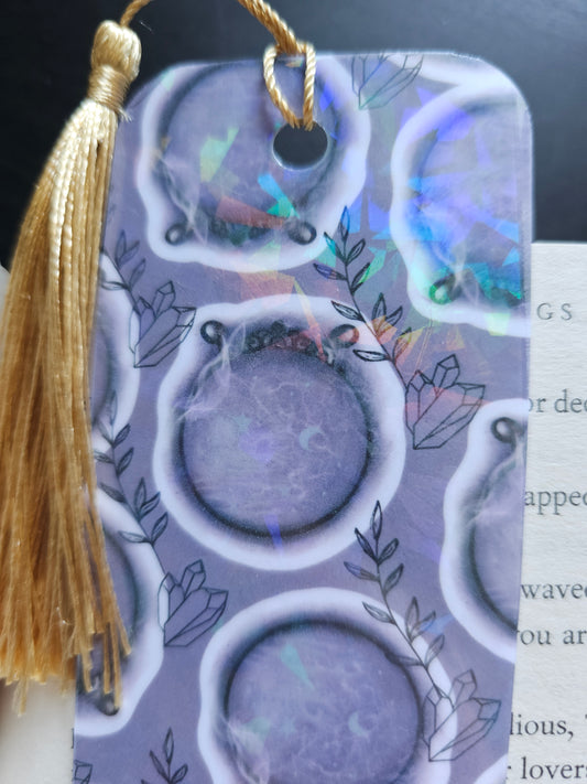 Scry Baby Bookmark -Holographic 2"x 6"-Tasseled or Plain
